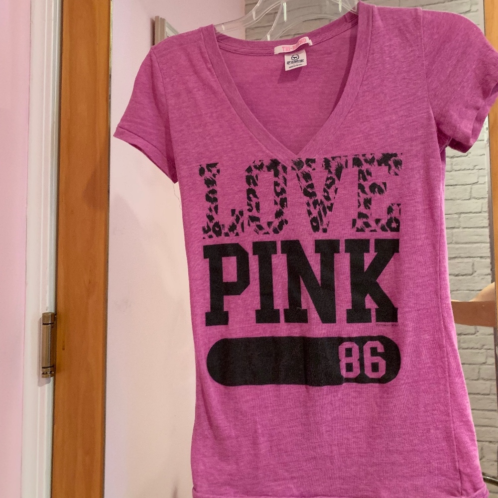 Victorias Pink Tee Shirt